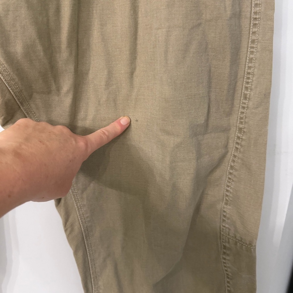 Kuhl OutKast 100% Cotton Canvas Fabric Tough Rugged Flat Front Khaki Mens 42x32 - Picture 6 of 7
